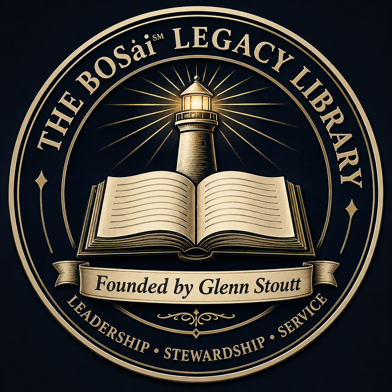 The BOSai Legacy Library Seal